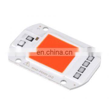 F6040 220V 50W COB LED Chip 620nm For Indoor Greenhouse Plants Growth photo-5