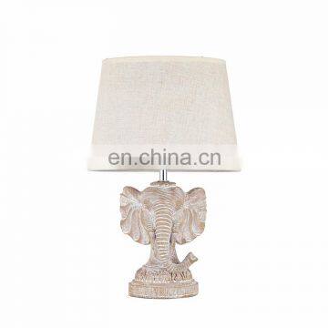 Nordic Hotel Craft Decoration Brown Handmade Lamp Antique Creative Animal Table Lamp for Bedside photo-5