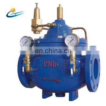 China supplier good price hot sale ductile iron cast iron 400x flow control valve hydraulic control valve