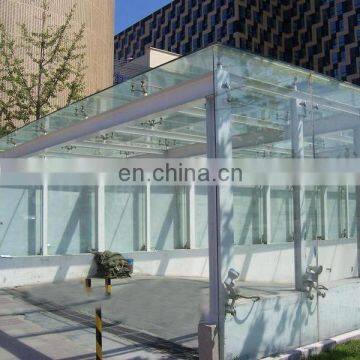 5mm Tempered Glass Awnings Canopies