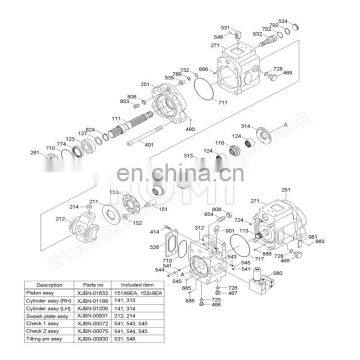 FOMI  Hydraulic Pump 31N5-10011Main Pump K5V80DTP K5V80 For R160LC-7 R180LC-7