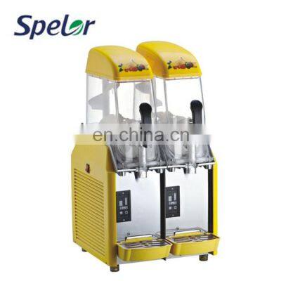 Commercial Refrigeration Technology Quality-Assured 2 Tank Spelor Slush Machine Kids Adults Use