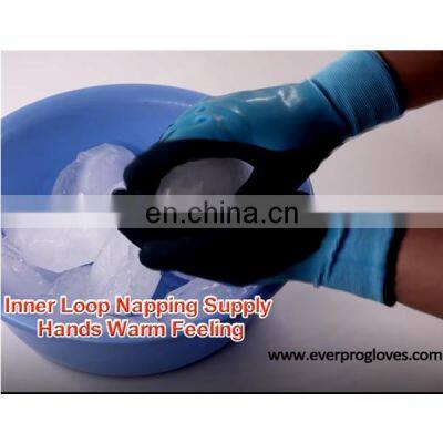 Superior Grip Coating Insulated Polar Fleece Liner Warm Cold Weather Outdoor Thermal Winter Gloves For Waterproof photo-3
