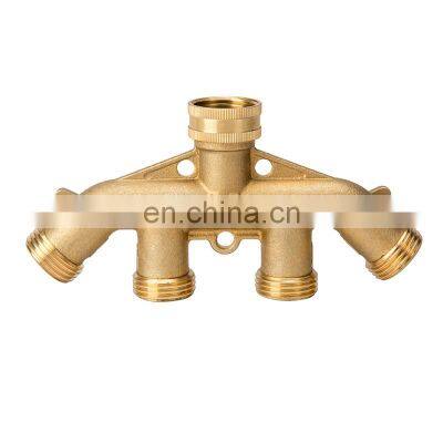 Garden Brass Shut off Valve Pipe Fittings Hose Connector