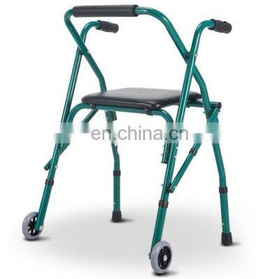 medical health care zimmer frame aluminum adjustable foldable walker walking aids