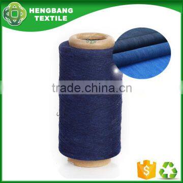 Open end blend cotton polyester thick and thin jeans fabric yarn waste recycling buyers