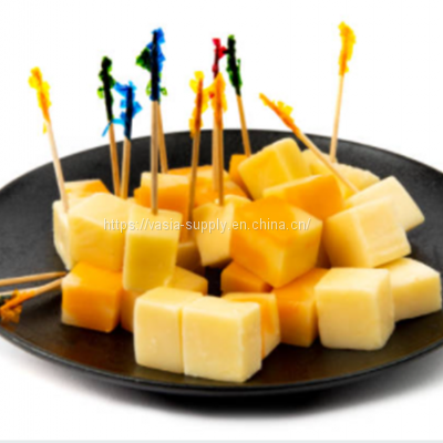 4”COCKTAIL CELLOPHANE FRILL PICKS, ASSORTED