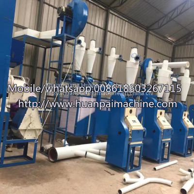 Agricultural maize corn flour mill plant corn grits making machine semolina making machine