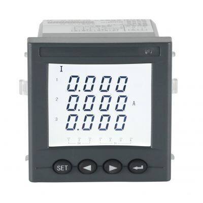Best Selling Acrel AMC72L-AV3/K 3 Phase LCD Programmable Current Meter With 2DI+2DO photo-2
