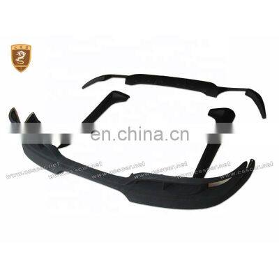 front and back lip body part for bnw f10 model car ac style pu small body kit