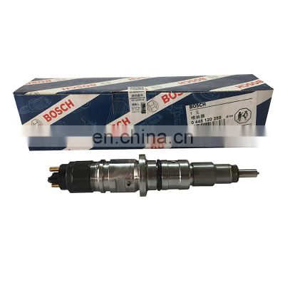 Original Dongfeng ISLe Diesel motor part Common Rail Fuel Injector 0445120289   5268408