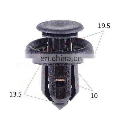 T-shaped tree car plastic fastener clip auto push-type retainer clip