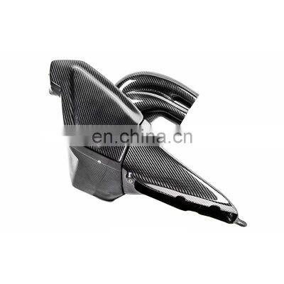 Quality Assurance High Strength Hood Trim Air Inlet Light Weight Carbon Fiber Cold Air Engine Intake For AUDI S6 RS6 S7 RS7
