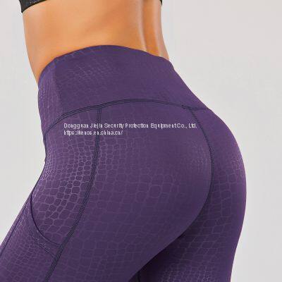 2021 Gym Wear Tight Crocodile Pattern Women Leggings Yoga Pants Workout Fitness Pants for Women photo-2