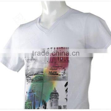 Istanbul white shirt 100% cotton high quality V yaka