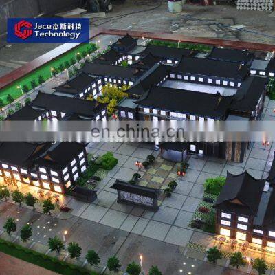 1/75 Modern Apartment Architectural Miniature Model With Lighting System photo-2