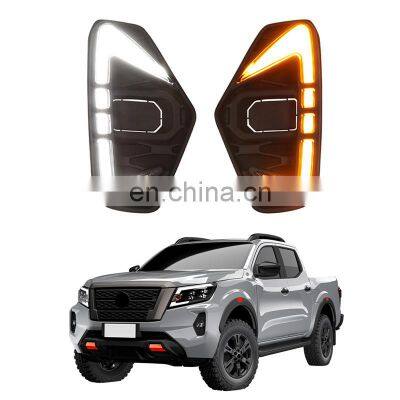 Pickup High Brightness Fog Light Led Daytime Running Light For Nissan Navara NP300 2021