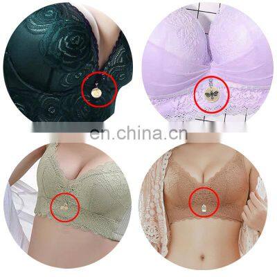 Hot Selling Engraved Small Logo Tag Custom Metal Pendant Charm Jewelry Tag Necklace Underwear photo-4