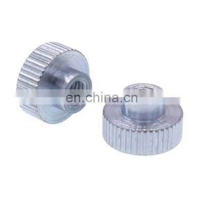 steel flat thumb screw large head screws