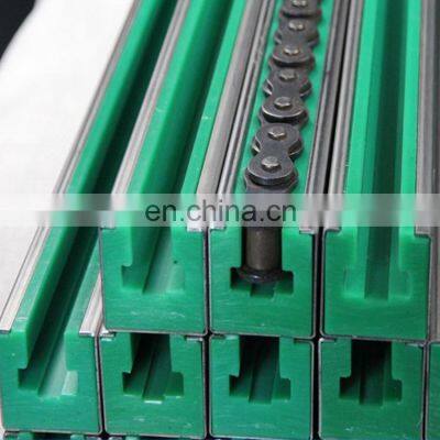 Green Plastic Anti-abrasion Sliding Uhmwpe Circular Saw Guide Rail photo-2