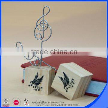 Antique Design Mini Wood Card Holder photo-6