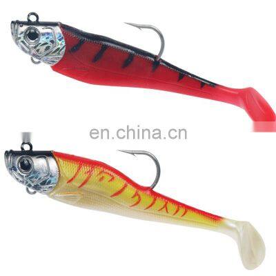 21cm 230g  big size trolling lures large soft lure jig head for tuna deep sea fishing