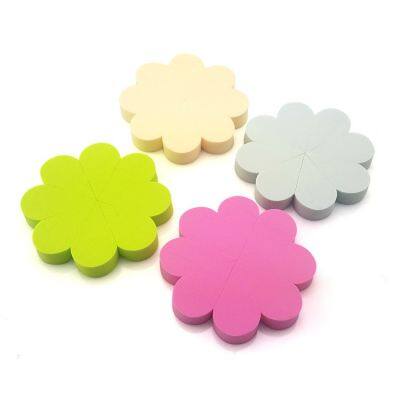 Pantone round shape non-latex girls makeup power puff