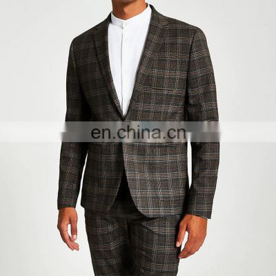 Custom Made Pure Wool Men's Formal Business Dress Casual Comfort Suit