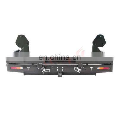 Hot Selling Rear Steel Bumper Rear Bar Spare Dual Wheel Carrier For Nissan Patrol Y62