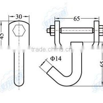 04318 Ratchet J Hook Tie Down photo-2