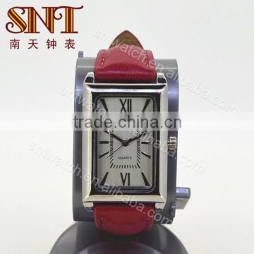 New leather watch quartz watch for ladies