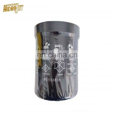 HIDROJET tractor spares engine oil filter RE504836 filter for sale