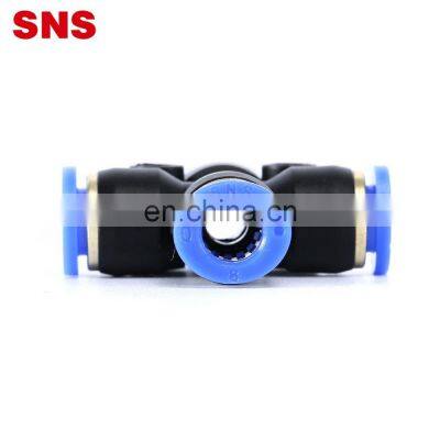 SNS SPXL Series Pneumatic One Touch Quick Connect 4 Way Plastic Connector Equal Union Cross Air Hose Fitting photo-4