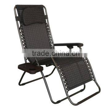 High Quality Beach Chair recliner Chair Sun lounger with Cup holder