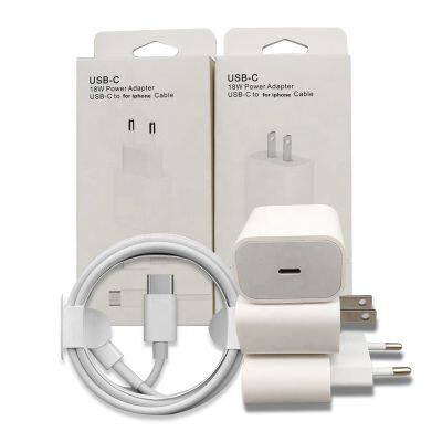 Factory price fast charger USB-C 8pin type-c Pd cable for iphone 12 max pro sync charger cord 18W PD charging data