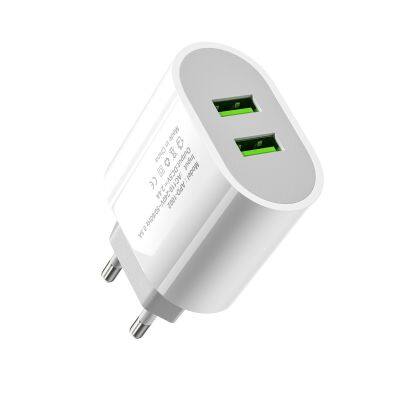 Amazon Hot Sell USB Type C 2port Phone Charger QC PD Wall Adapter Fast Charge Phone Accessories For Iphone