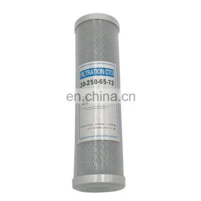 10 Inch Cto Filter Cartridge Activated Carbon Block Filter Replacement Cartridge for Water Filtration System photo-2