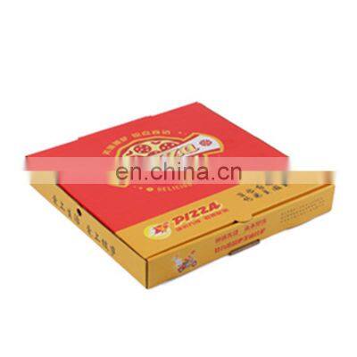 Wholesale Pizza Box Package Carton Supplier Custom Logo Design Printed Packing Bulk Cheap Rectangle Custom Cajas Para Pizza Box photo-3