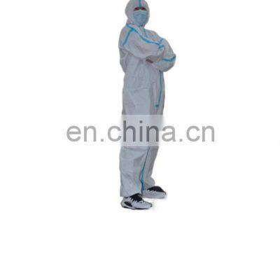 Original Manufacture Disposable PP /SMS/PP+PE Coverall photo-2