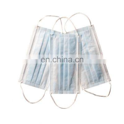 Manufacturer Medical 3ply Earloop 3 Layer Disposable Surgical Face Mask Non-Sterile