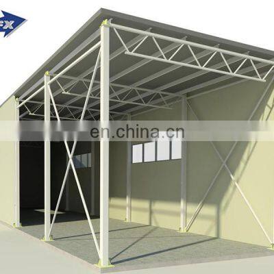 Prefab Hangar Warehouse Steel Structure Building Workshop Fabrication Made in China photo-2