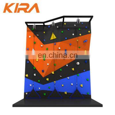 Custom Sport Park Climbing Bouldering Wall With Climbing Holds