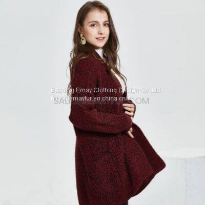 Woolen Cardigan Fashionable ODM