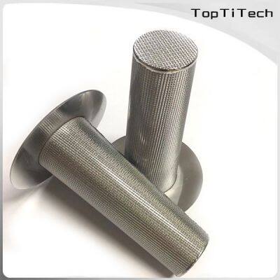 Multi-layer Sintered Metal Mesh Filter Self Backwashing 50um photo-2