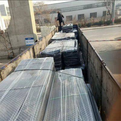 A Metal Mesh Surface With Diamond Holes Antifall Net For Viaduct Pvc Spray photo-4