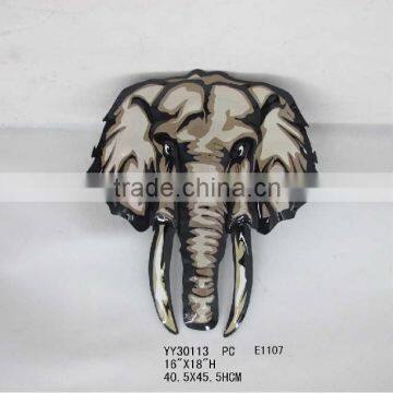 vintage elephant design metal wall decor