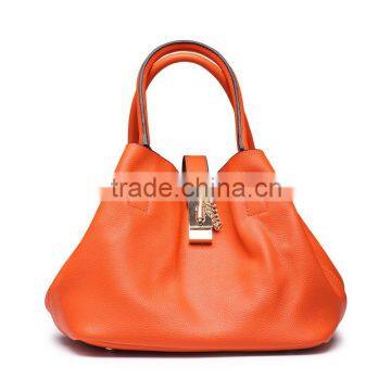 2016 Fashion Design Lady Handbag Custom Large Tote Bag Leather Bag photo-4