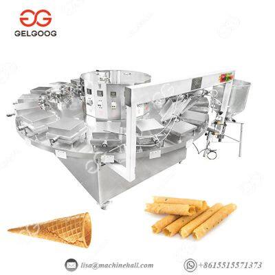 Commercial Equipment for Sugar Cone Rolled Ice Cream Cone Machine