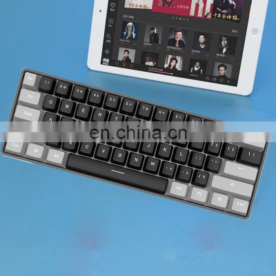 computer usb laptop ergonomic wireless colored gaming rgb led gamer accessories teclado computer bluetooth mechanical keyboard