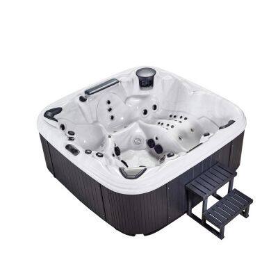 JY8812 6 Persons 71 Jets 220-240V Spa Hot Tubs Whirlpool Balboa Hot Tub With Jet Nozzle Turbo Blaster photo-6